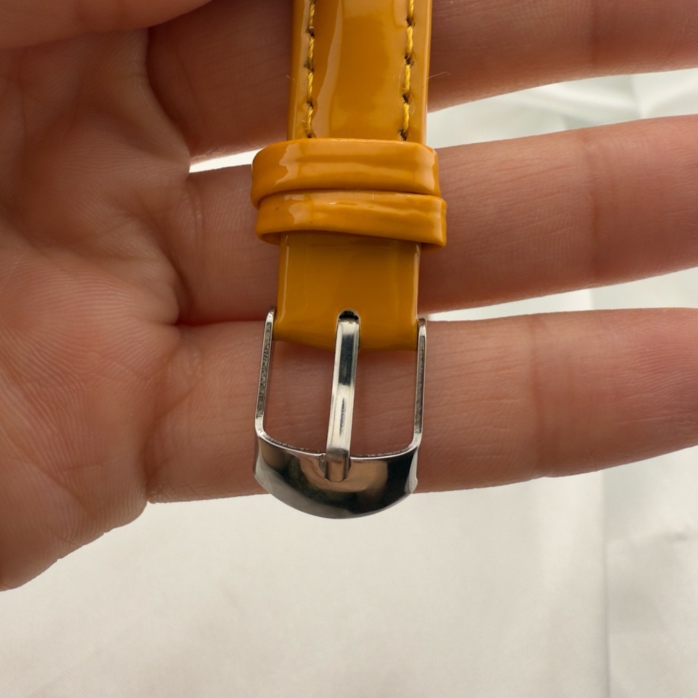 Anthropologie Women’s Gold Rhinestone Dress Watch with Sunburst Dial - Picture 7 of 7